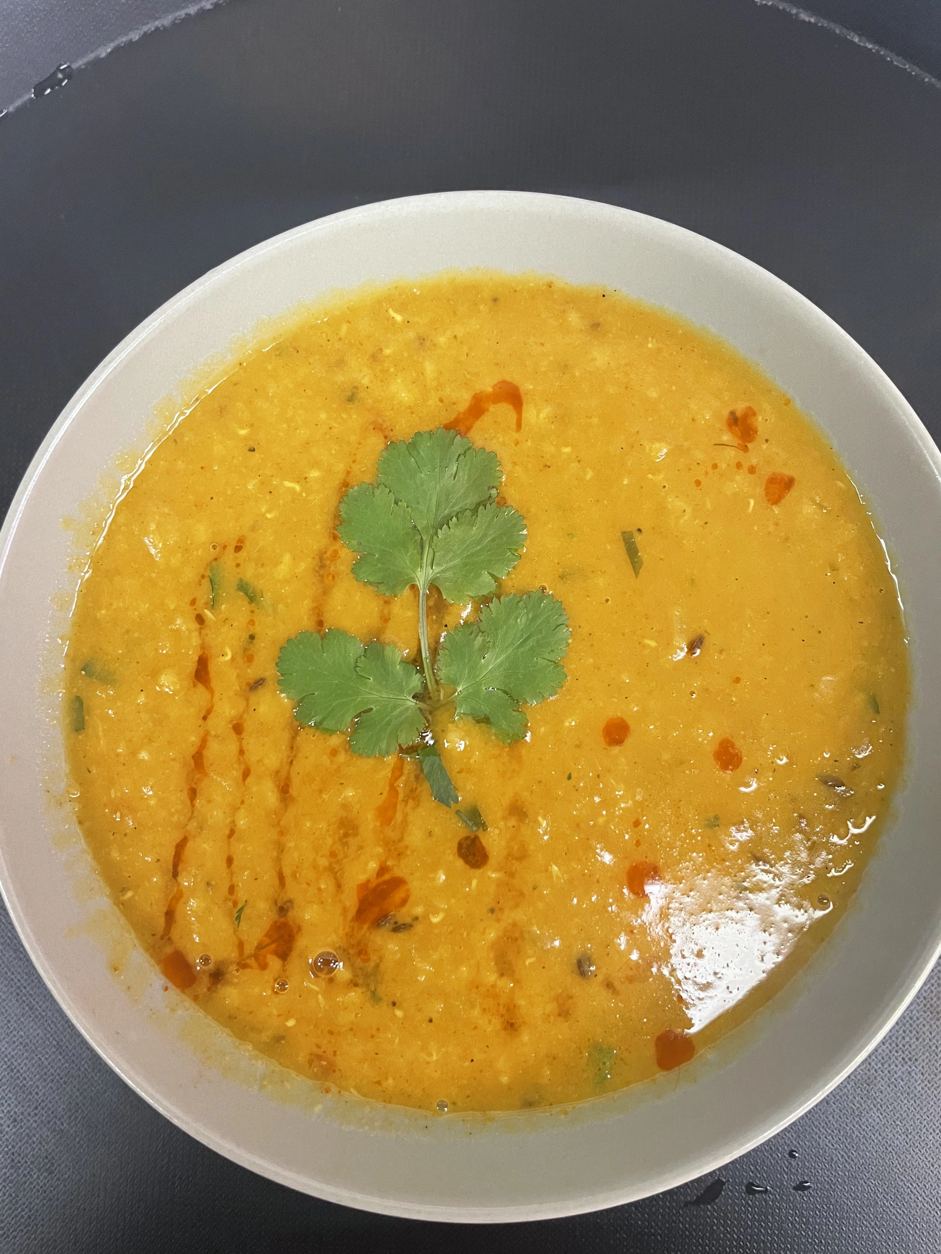 Daal tadka lentil curry at Ginger Indian Cuisine, Richmond BC